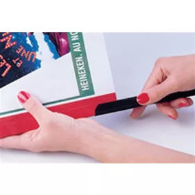   Iratsín, 9-12 mm, 61-120 lap, FELLOWES "Relido", átlátszó