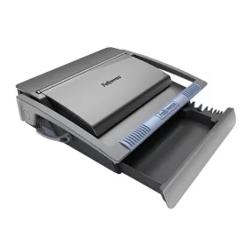   Spirálozógép, fém spirálkötéshez, manuális, 130 lap, FELLOWES "Galaxy Wire"