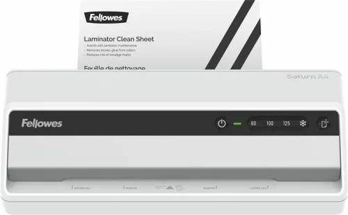 Laminálógép, A4, 80-125 mikron, FELLOWES "Saturn"