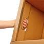   Költöztető doboz, 32x26X47 cm, FELLOWES "SmoothMove™ Everyday", kicsi