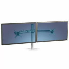   Monitortartó kar, két monitorhoz, FELLOWES "Lotus™"