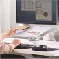  Dokumentumtartó, FELLOWES "Clarity™", átlátszó