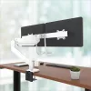 Monitortartó kar, két monitorhoz, FELLOWES "Eppa™ Crossbar", fehér