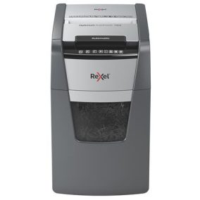   Iratmegsemmisítő, konfetti, 130 lap, REXEL, "Optimum AutoFeed+ 130X"