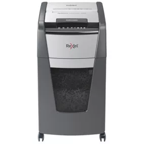   Iratmegsemmisítő, konfetti, 225 lap, REXEL, "Optimum AutoFeed+ 225X"