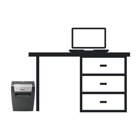 Iratmegsemmisítő, konfetti, 6 lap, REXEL, "Momentum X406"