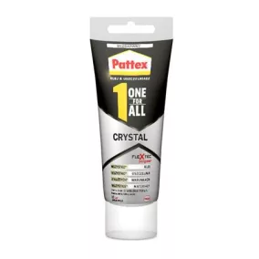   Ragasztó, építési-szerelési, 90 g, HENKEL "Pattex One for All Crystal"