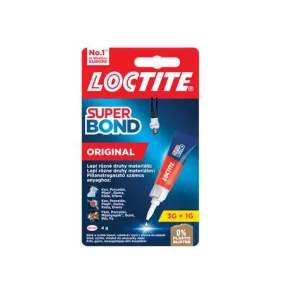   Pillanatragasztó, 4 g, HENKEL "Loctite Super Bond Original"