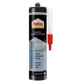  Szilikon, 274 g, HENKEL "Pattex Szaniter", átlátszó