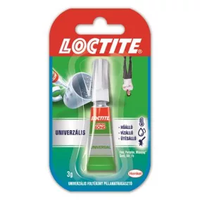   Pillanatragasztó, 3 g, HENKEL "Loctite Super Bond Liquid"