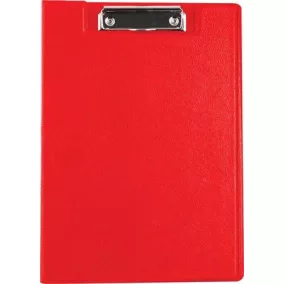 Felírótábla, fedeles, A4, zsebes, VICTORIA OFFICE, piros