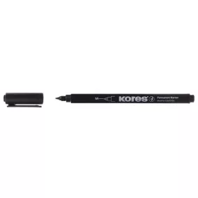 Alkoholos marker, CD/DVD, 1 mm, KORES, fekete