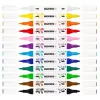 Dekormarker készlet, akril, 1-2 mm, kétvégű, KORES " K-Kreative", 12 különböző szín
