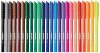 Filctoll készlet, kimosható, KORES "Korellos", 24 különböző szín