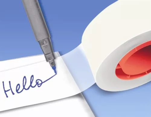 Ragasztószalag, írható, 19 mm x 33 m, KORES "Invisible", áttetsző