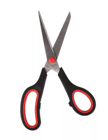 Olló, irodai, 21 cm, VICTORIA OFFICE, fekete