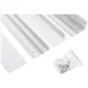 LED Panel Mennyezetre Rögzíthető Kiemelő Keret 300x1200mm