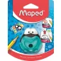   Hegyező, egylyukú, tartályos, MAPED "Croc Croc", béka, vegyes színek