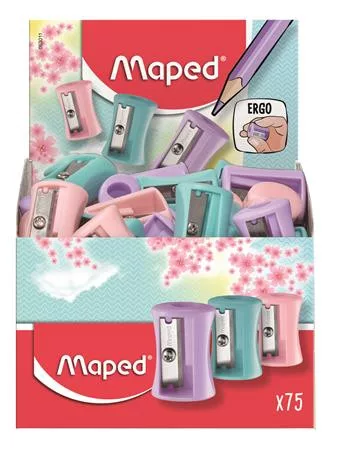 Hegyező display, egylyukú, MAPED "Vivo", vegyes pasztell színek