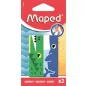 Radír, állatos, MAPED „Animals”, vegyes minták, 2 db