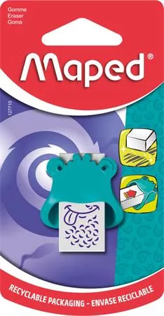 Radír, MAPED "Little Monster", vegyes színek