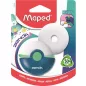   Radír, műanyag tokos, utántöltővel, MAPED "Zenoa", vegyes színek