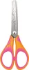 Olló, iskolai, 13 cm, MAPED "Soft Neon", vegyes színek