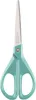 Olló, irodai, 17 cm, MAPED "Essentials Green", türkizkék
