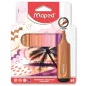   Szövegkiemelő készlet, 1-5 mm, MAPED "Fluo Peps Assorted", vegyes színek