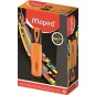  Szövegkiemelő, 1-5 mm, MAPED "Fluo Peps Classic", narancssárga