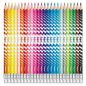  Színes ceruza készlet, háromszögletű, radírozható, MAPED "Color'Peps Oops", 24 különböző szín