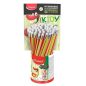   Írástanuló grafitceruza radírral, ceruzatartó, HB, háromszögletű, MAPED "Kidy Learn", 72 darab