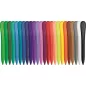   Zsírkréta, MAPED "Color'Peps" PlastiClean, 24 különböző szín