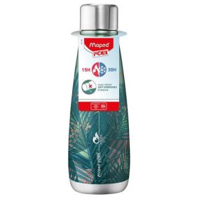   Termosz, duplafalú, 500 ml, rozsdamentes acél, MAPED PICNIK "Concept Adult", trópusi