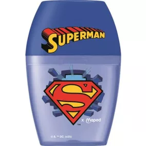   Hegyező, egylyukú, tartályos, MAPED "Superman Shaker"