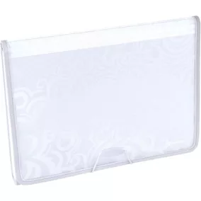   Harmonikamappa, A4, 6 részes, PP, gumis, PANTA PLAST "Tai Chi", fehér