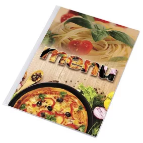   Étlaptartó, A4, PANTA PLAST "Pizza", pizza-tészta