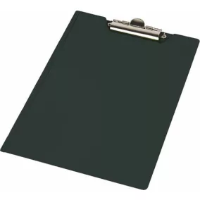   Felírótábla, fedeles, A4, sarokzsebbel, PANTA PLAST, fekete