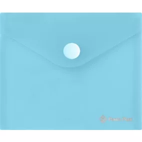   Irattartó tasak, A6, PP, patentos, 160 mikron, PANTA PLAST, pasztellkék