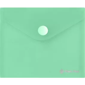   Irattartó tasak, A6, PP, patentos, 160 mikron, PANTA PLAST, pasztellzöld