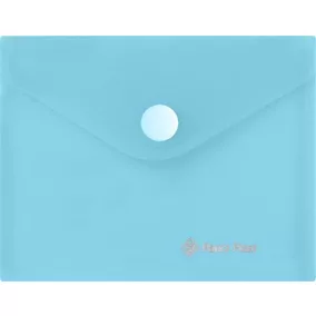   Irattartó tasak, A7, PP, patentos, 160 mikron, PANTA PLAST, pasztellkék