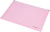 Irattartó tasak, A4, PP, cipzáras, talpas, PANTA PLAST, pasztell rózsaszín