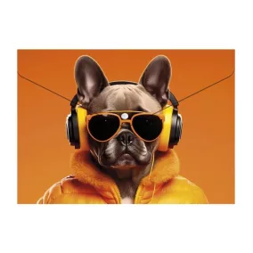   Irattartó tasak, A5 PP, patentos, 180 mikron, PANTA PLAST "Cool dog"