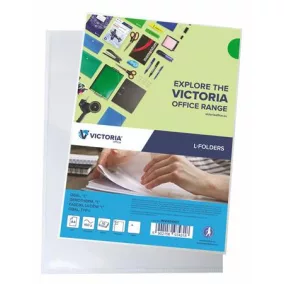   Genotherm, "L", A4, 150 mikron, víztiszta, VICTORIA OFFICE