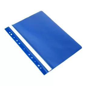   Gyorsfűző, lefűzhető, PP, A4, VICTORIA OFFICE, sötétkék