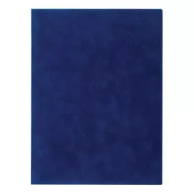 Oklevéltartó, plüss, A4, VICTORIA OFFICE, kék