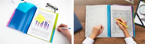 Rendszerező mappa, 5 részes, PP, A4, RAPESCO