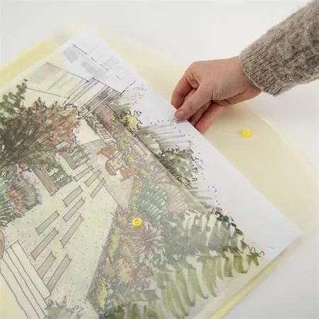 Irattartó tasak, A3, PP, patentos, RAPESCO, vegyes színek