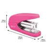 Tűzőgép, 24/6, 26/6, 25 lap, könnyített tűzés, RAPESCO "X5 Less Effort", pink