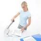  Lyukasztó, nagyteljesítményű, négylyukú, 150 lap, könnyített lyukasztás, RAPESCO "ECO P4400", fehér